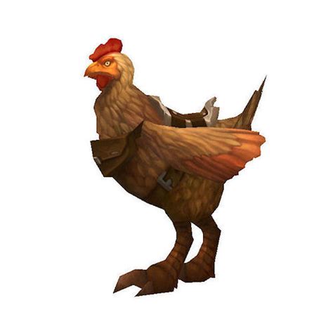 Magical chicken mount